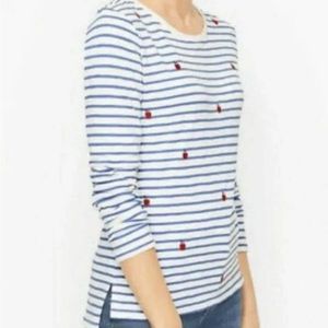 Talbots striped apple shirt.